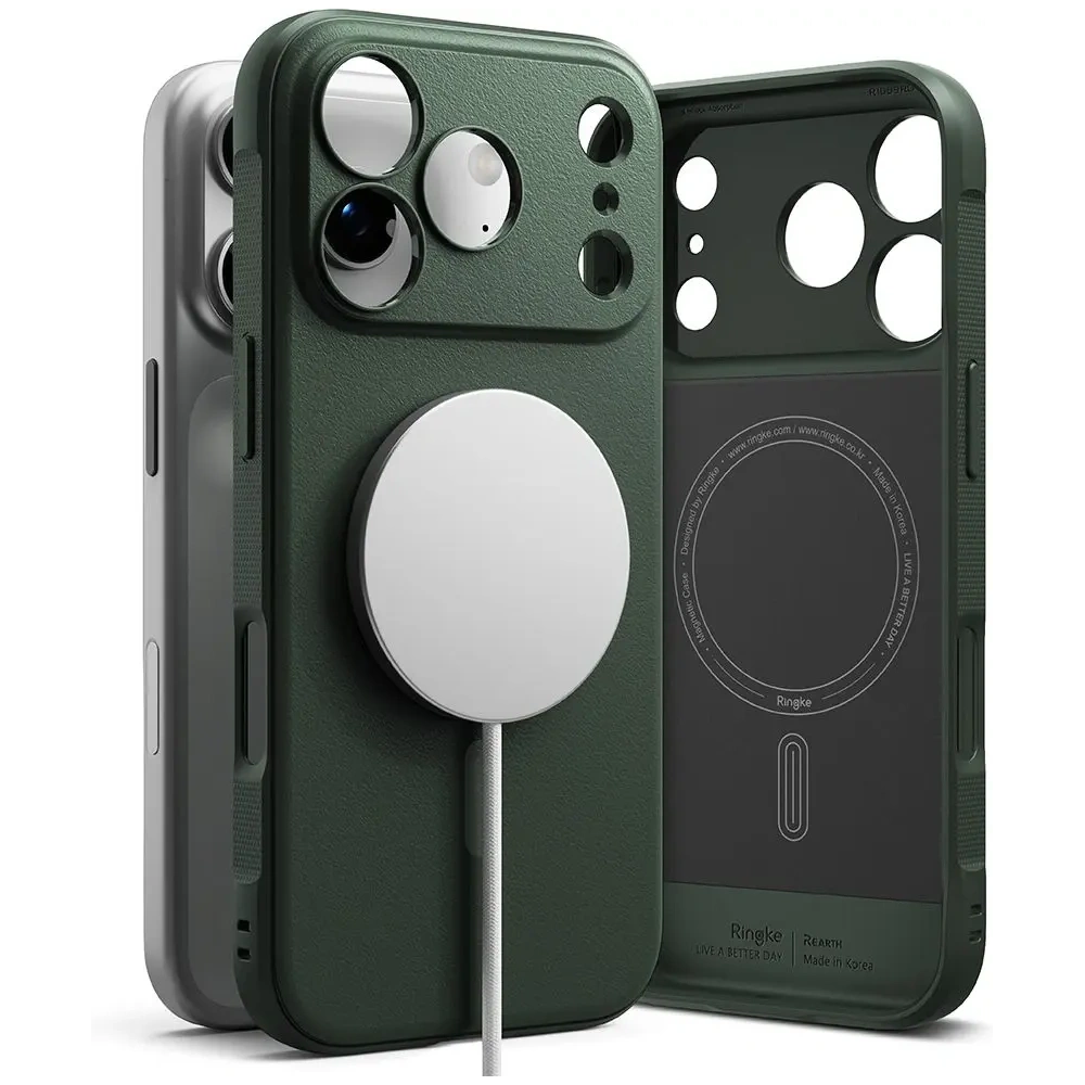 Etui Ringke Onyx Magnetic MagSafe do Apple iPhone 17 Pro Dark Green