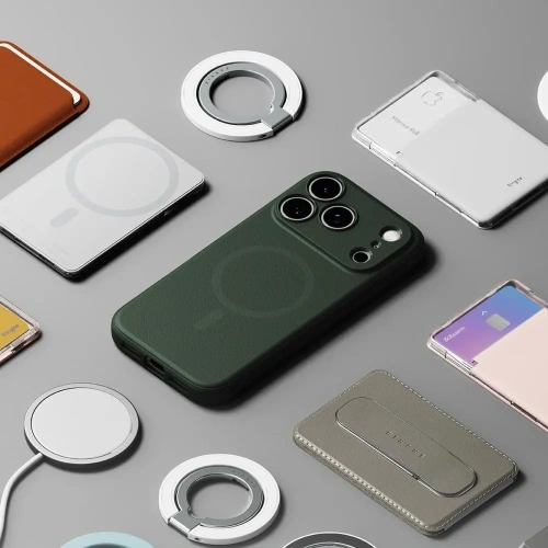 Etui Ringke Onyx Magnetic MagSafe do Apple iPhone 17 Pro Dark Green