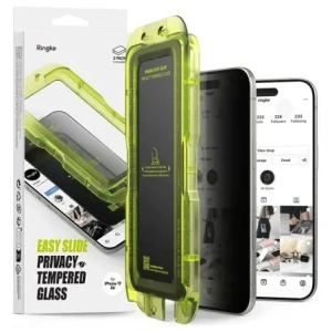 Szkło prywatyzujące Ringke Easy Slide do Apple iPhone 17 Air Privacy [2 PACK]