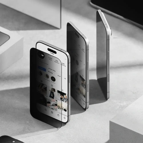 Szkło prywatyzujące Ringke Easy Slide do Apple iPhone Air Privacy [2 PACK]