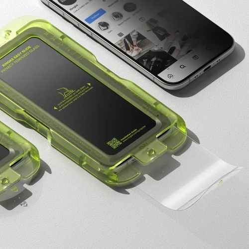 Szkło prywatyzujące Ringke Easy Slide do Apple iPhone Air Privacy [2 PACK]