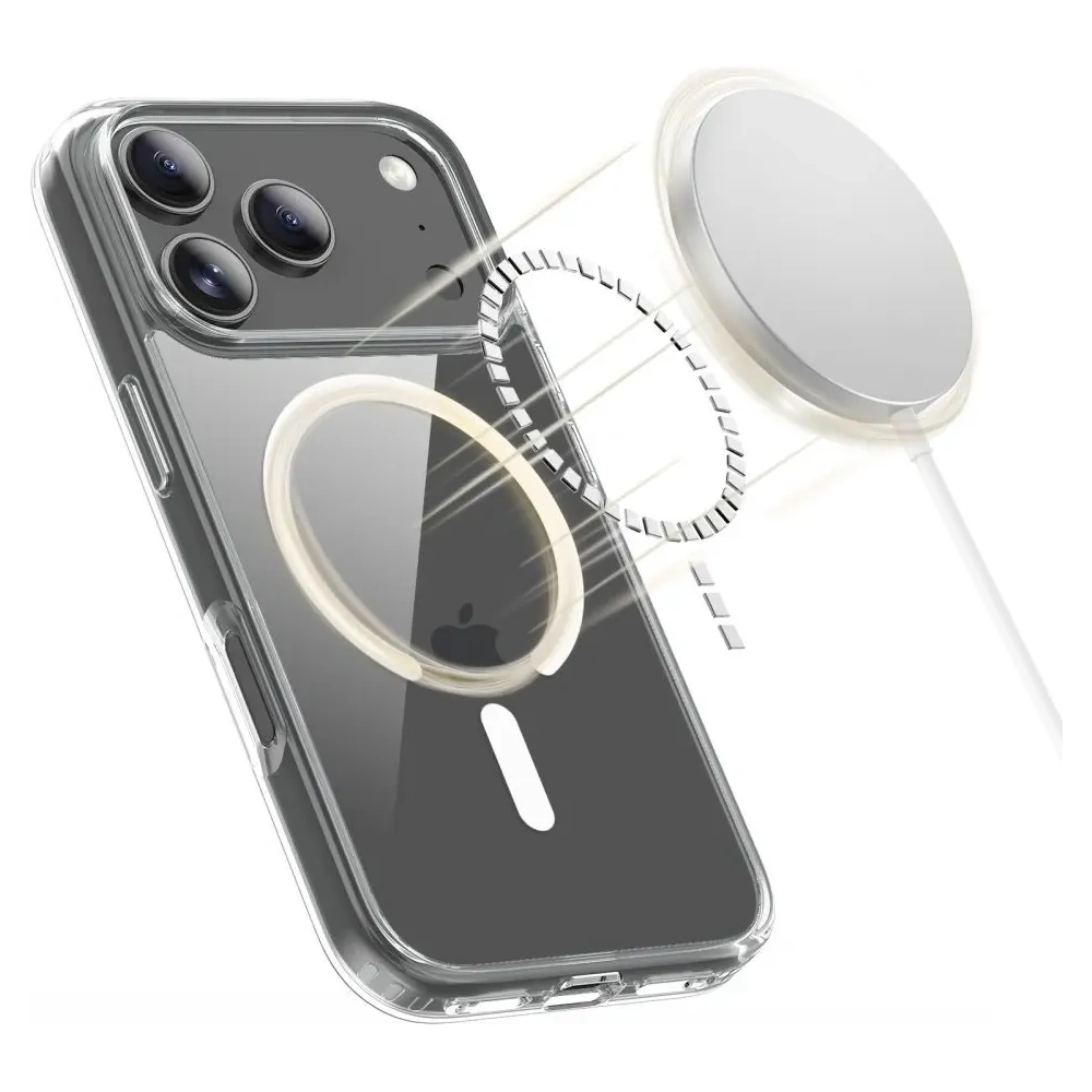 Etui Tech-Protect Flexair Hybrid MagSafe do Google Pixel 10 / 10 Pro Clear