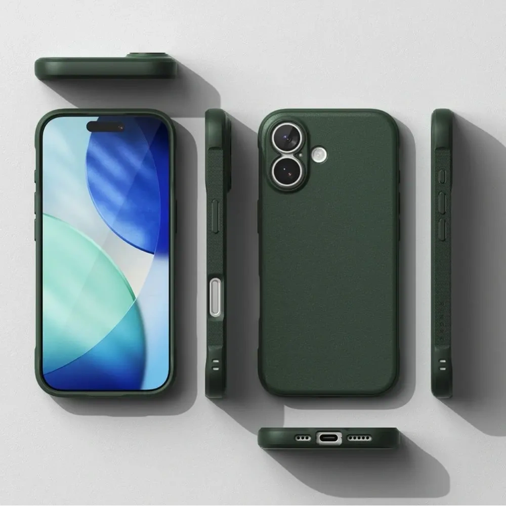 Etui Ringke Onyx do Apple iPhone 17 Dark Green