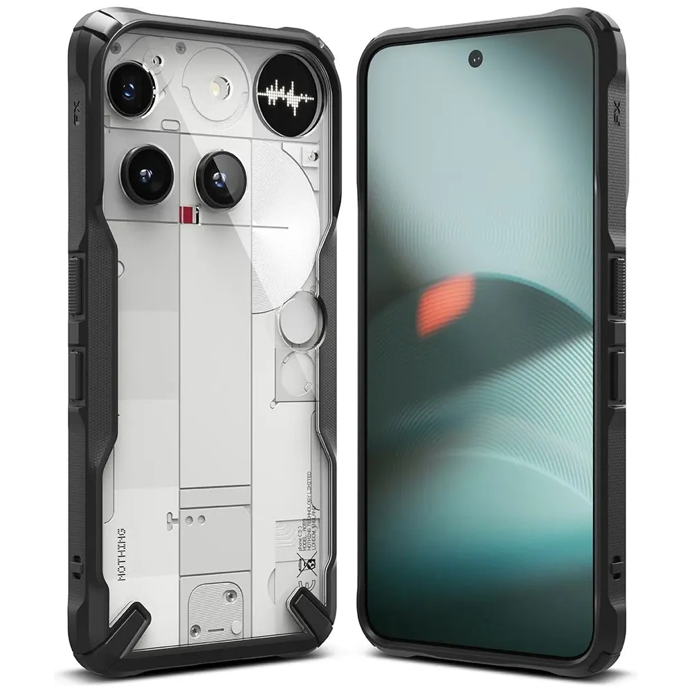Etui Ringke Fusion-X do Nothing Phone (3) Black