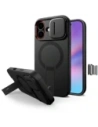 Etui Tech-Protect Kevlar Aura MagSafe do Apple iPhone 17 Black