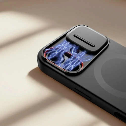 Etui Tech-Protect Kevlar Aura MagSafe do Apple iPhone 17 Black