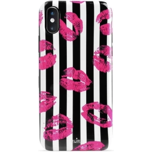 Hurtownia GSM - Etui PURO Glam Miami Stripes Apple iPhone XS/X (Kiss) - PUR052KIS - {ean13} - Hurt