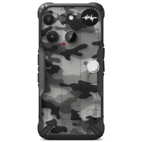 Etui Ringke Fusion-X do Nothing Phone (3) Camo Black