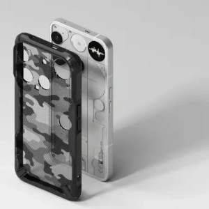 Etui Ringke Fusion-X do Nothing Phone (3) Camo Black