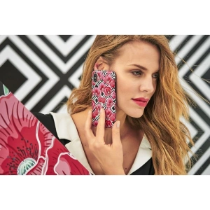 Hurtownia GSM - Etui PURO Glam Geo Flowers Apple iPhone XS/X (Červené máky) - PUR050RED - {ean13} - Hurt