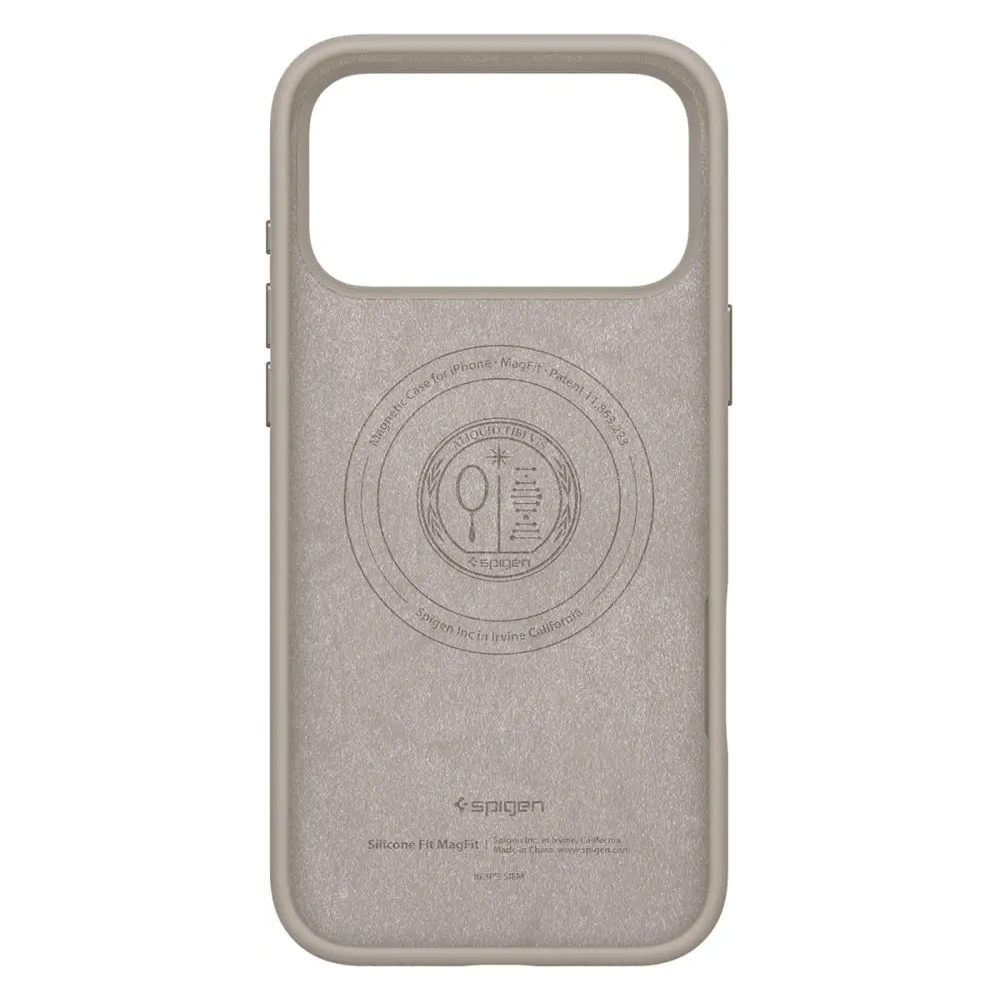 Etui Spigen Silicone Fit Mag MagSafe do Apple iPhone 17 Pro Max Stone