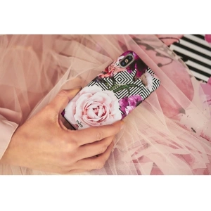 Hurtownia GSM - Etui PURO Glam Geo Flowers Apple iPhone XS/X (Rosen in Pink) - PUR051PNK - {ean13} - Hurt