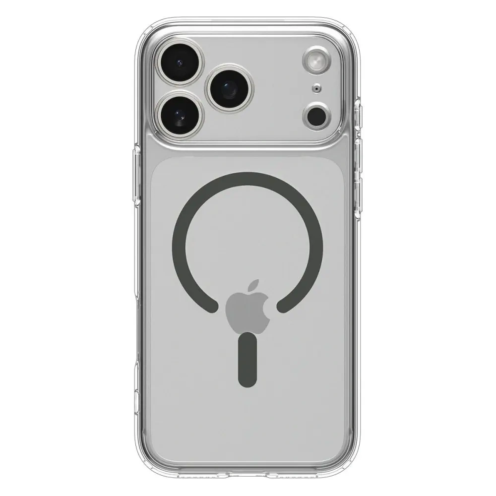 Etui Spigen Ultra Hybrid Mag MagSafe do Apple iPhone 17 Pro Max Clear/graphite