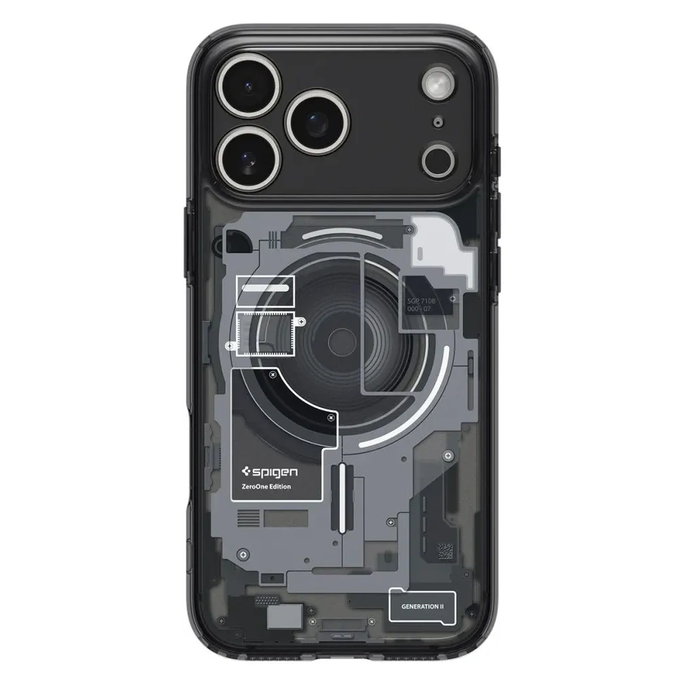 Etui Spigen Ultra Hybrid Mag MagSafe do Apple iPhone 17 Pro Max Zero One Black