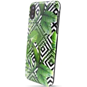 Hurtownia GSM - Etui PURO Glam Tropical Leaves Apple iPhone XS/X (Geometric Jungle) - PUR054GEOJUN - {ean13} - Hurt