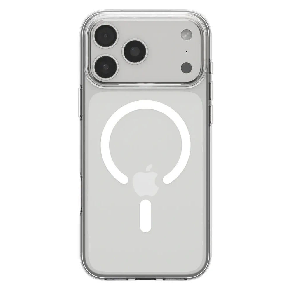 Etui Spigen Liquid Crystal Mag MagSafe do Apple iPhone 17 Pro Max Clear/white