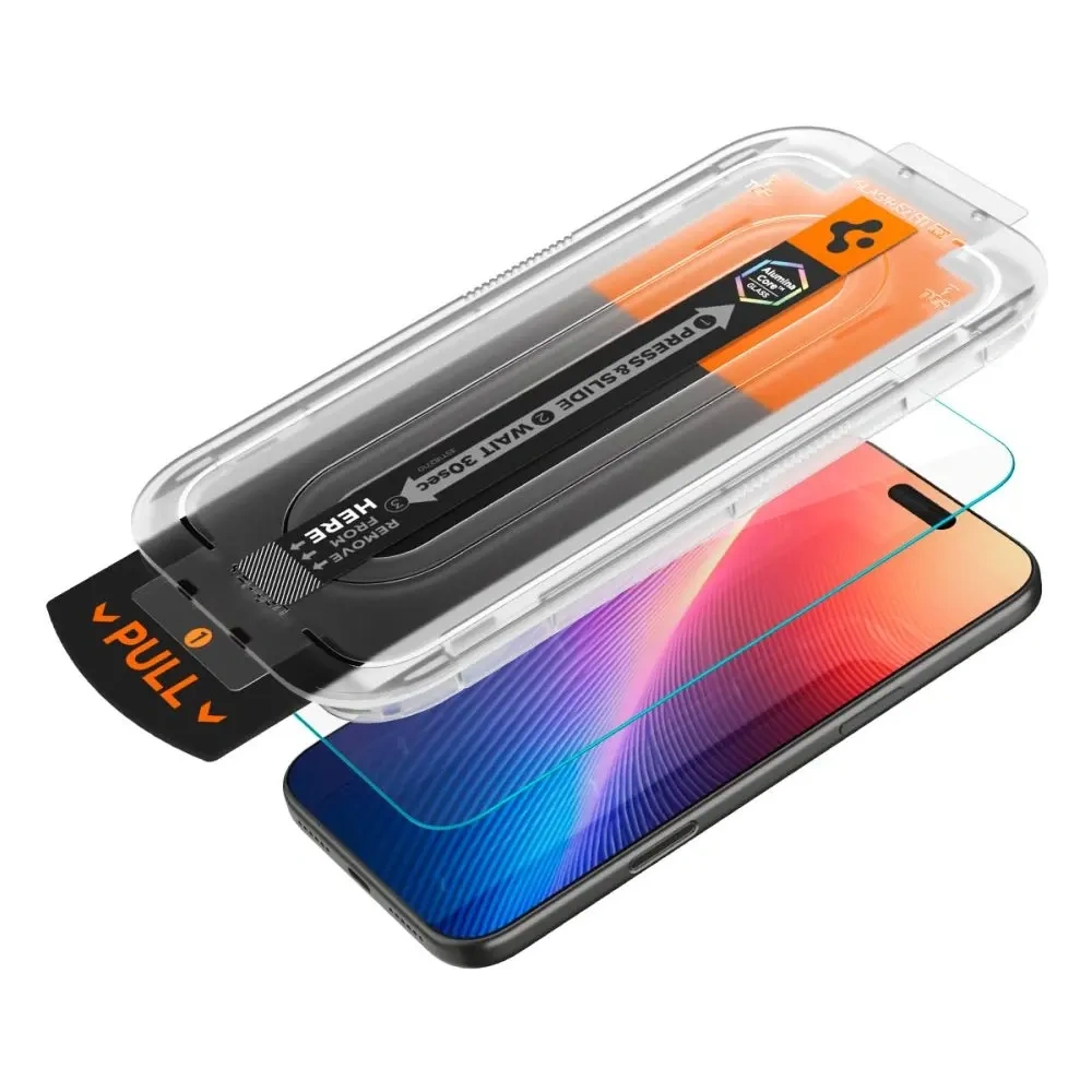 Szkło hartowane Spigen Glas.tr ez Fit Pro do Apple iPhone 16 Pro Max / 17 Pro Max Clear