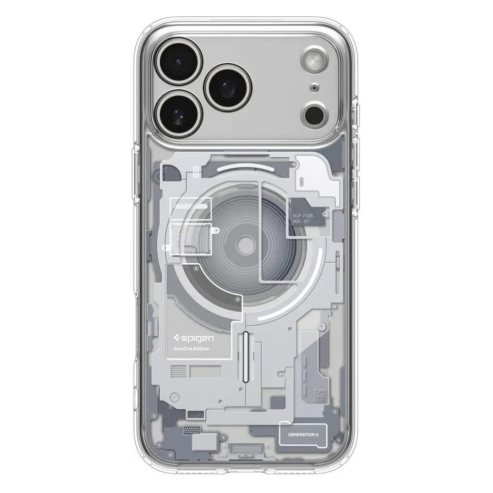 Etui Spigen Ultra Hybrid Mag MagSafe do Apple iPhone 17 Pro Zero One White