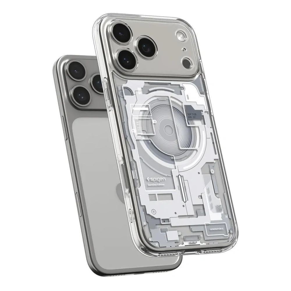 Etui Spigen Ultra Hybrid Mag MagSafe do Apple iPhone 17 Pro Zero One White