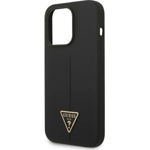 [CR] Etui Guess GUHCP14XSLTGK Apple iPhone 14 Pro Max czarny/black hardcase Silicone Triangle