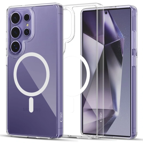 [CR] Etui Tech-Protect Flexair Hybrid MagSafe Samsung Galaxy S25 Ultra Clear