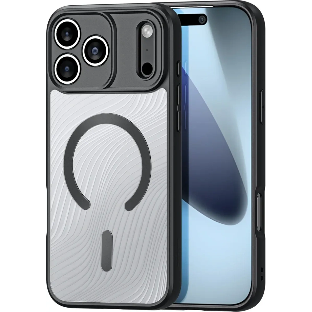 Etui Dux Ducis AIMO Mag do Apple iPhone 17 Pro MagSafe czarne