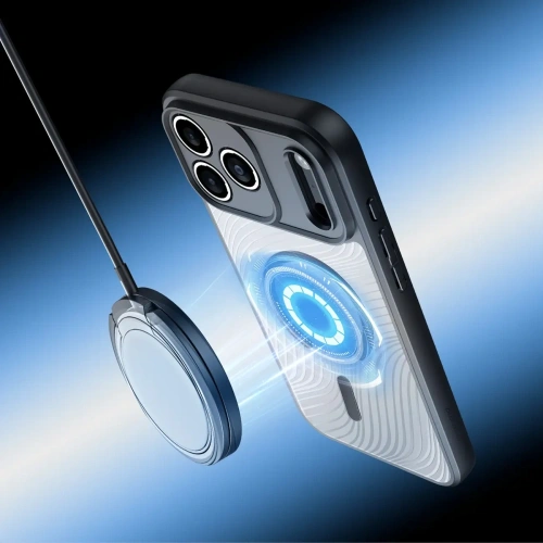 Etui Dux Ducis AIMO Mag do Apple iPhone 17 Pro MagSafe czarne