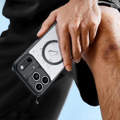 Etui Dux Ducis AIMO Mag do Apple iPhone 17 Pro MagSafe czarne