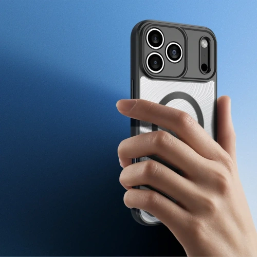 Etui Dux Ducis AIMO Mag do Apple iPhone 17 Pro Max MagSafe czarne