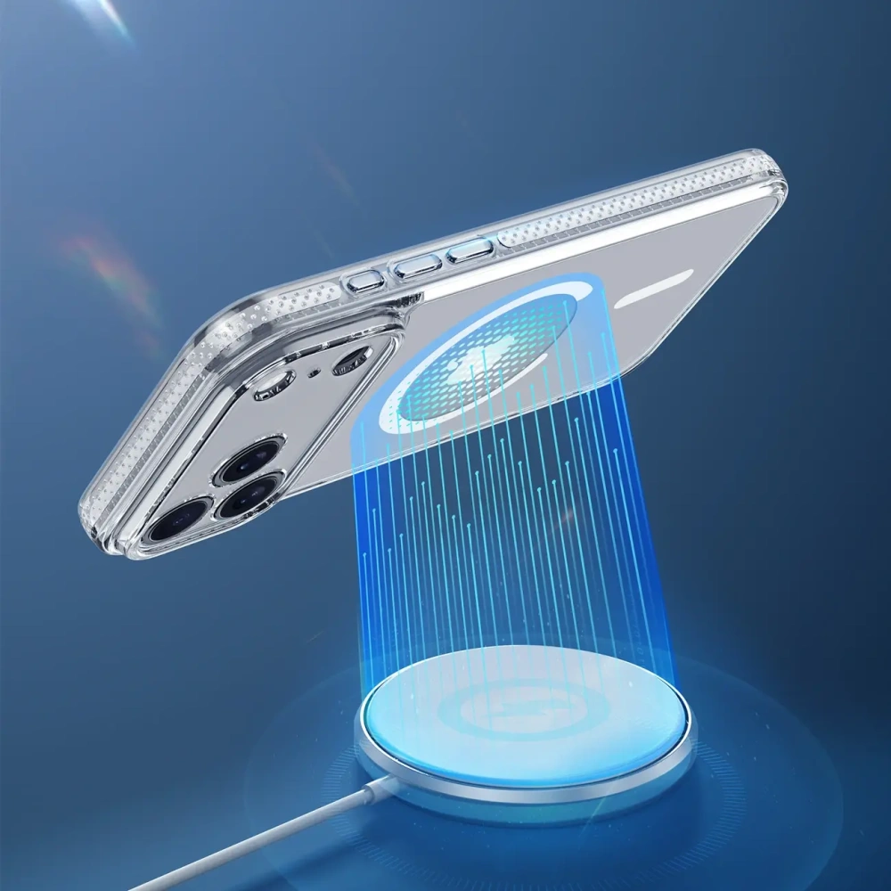 Etui Dux Ducis Clin Mag do Apple iPhone 17 Pro MagSafe przezroczyste