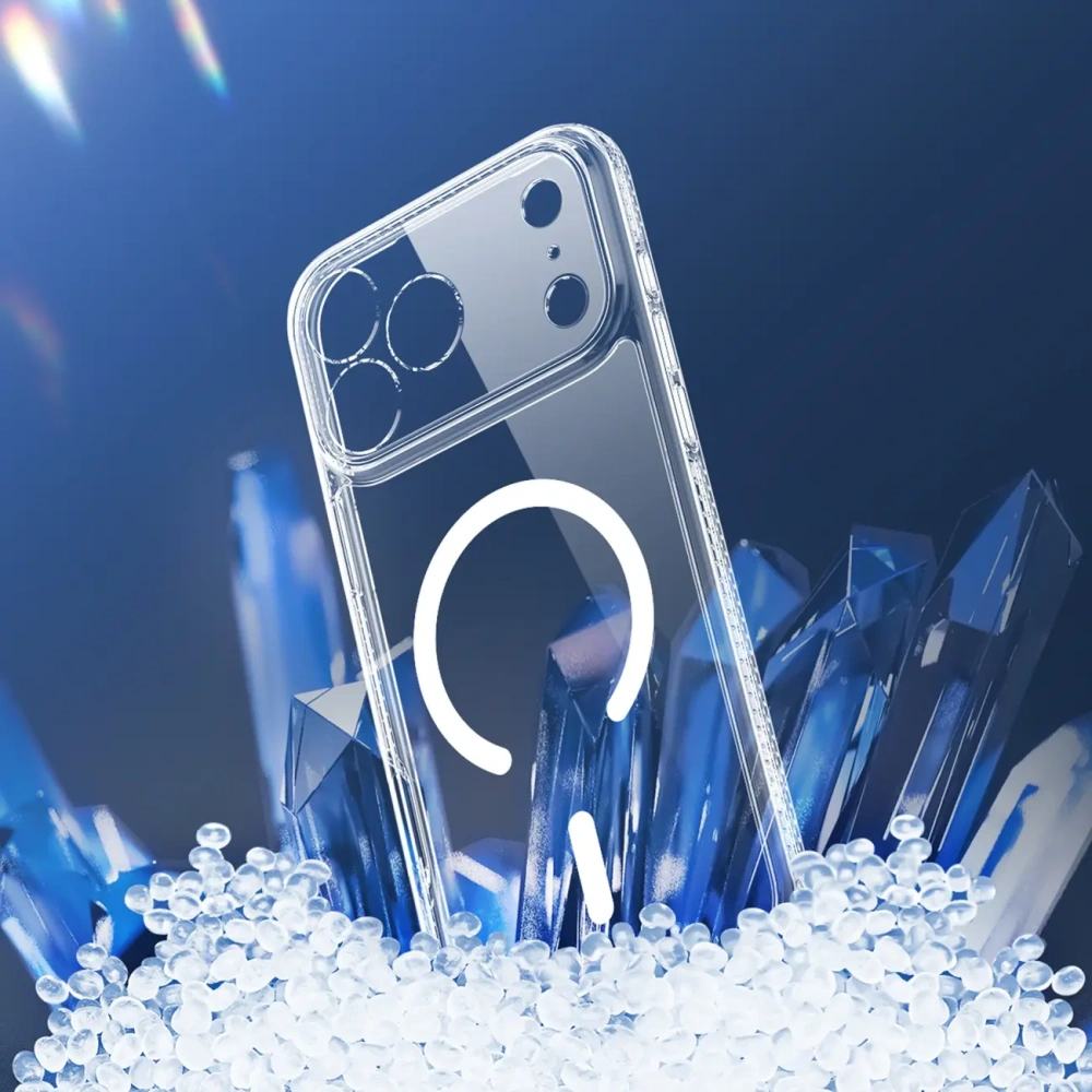 Etui Dux Ducis Clin Mag do Apple iPhone 17 Pro MagSafe przezroczyste