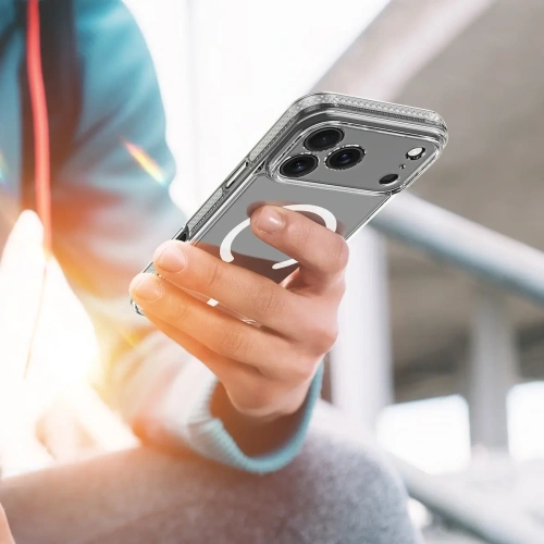 Etui Dux Ducis Clin Mag do Apple iPhone 17 Pro MagSafe przezroczyste