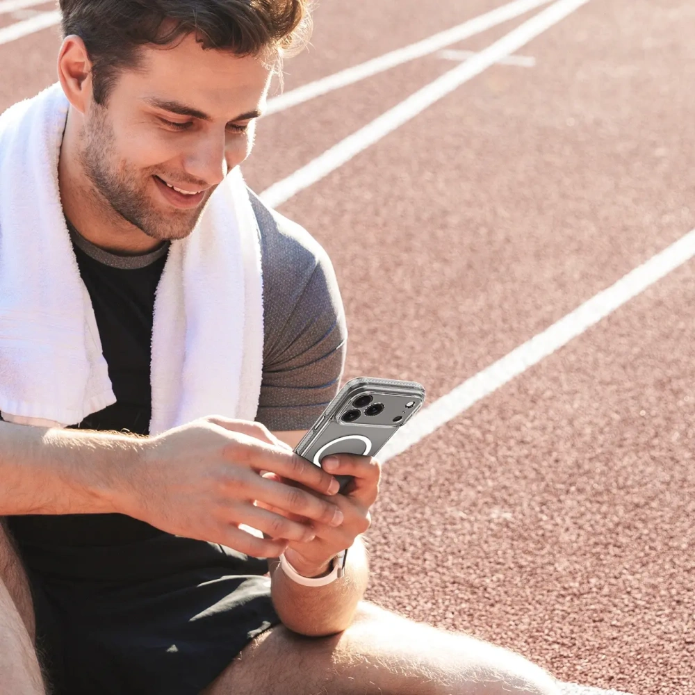 Etui Dux Ducis Clin Mag do Apple iPhone 17 Pro Max MagSafe przezroczyste