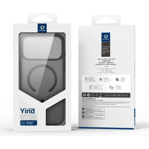 Etui Dux Ducis Yind do Apple iPhone 17 Pro MagSafe czarne