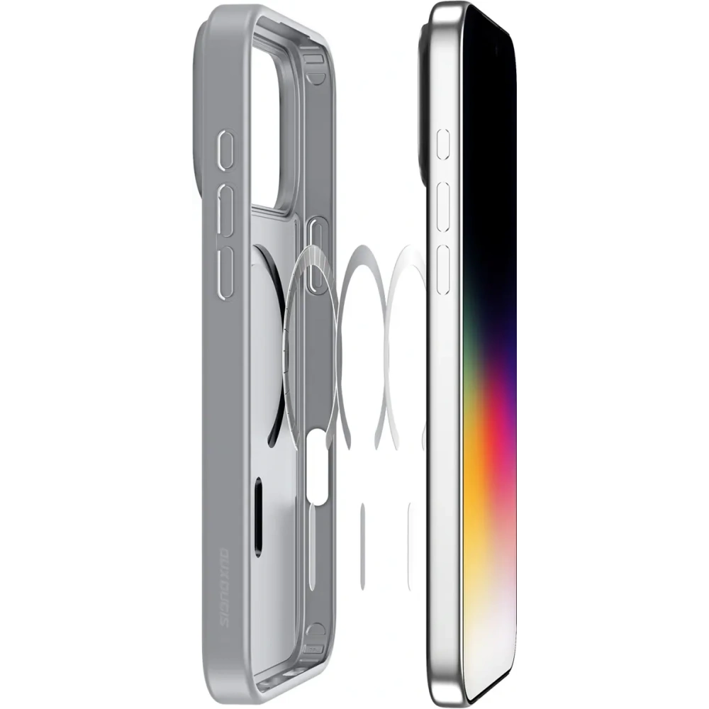 Etui Dux Ducis Yind do Apple iPhone 17 Pro MagSafe szare