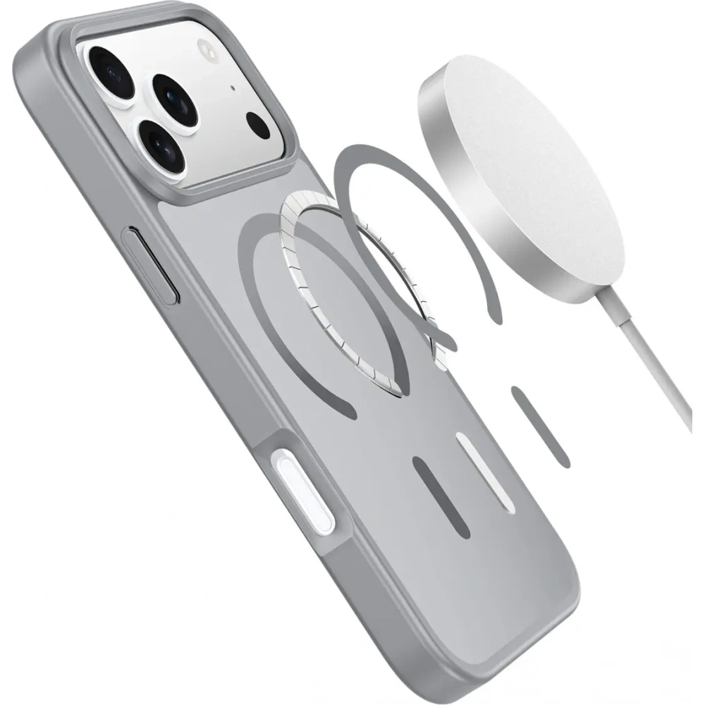 Etui Dux Ducis Yind do Apple iPhone 17 Pro MagSafe szare