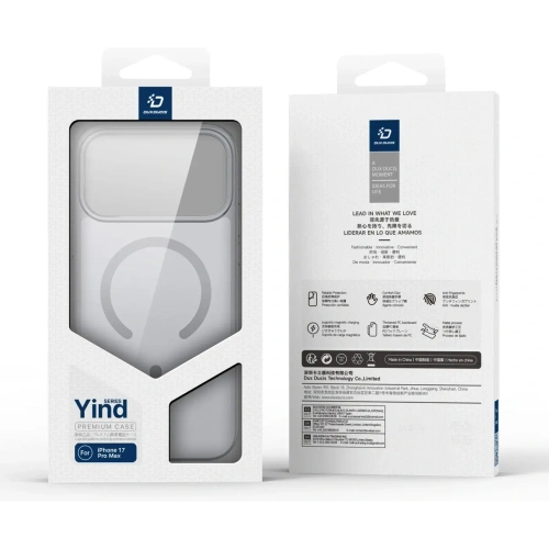Etui Dux Ducis Yind do Apple iPhone 17 Pro MagSafe szare