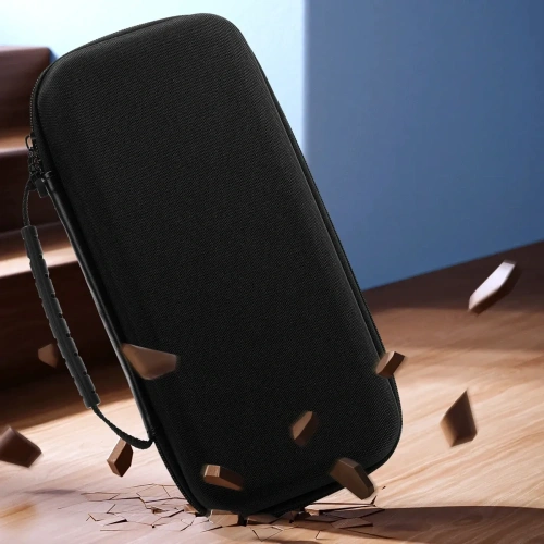 Etui Dux Ducis do Nintendo Switch 2 z rączką i przegródkami na gry czarny