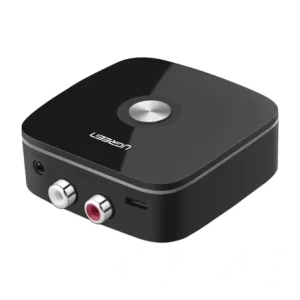 Adapter / odbiornik Bluetooth 5.1 UGREEN CM106 2xRCA, jack 3.5mm, aptX HD, USB-C czarny