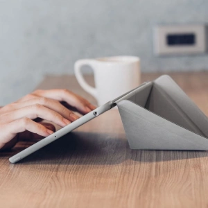 Hurtownia GSM - Etui Moshi VersaCover origami Apple iPad 9.7 2017/2018 (5. a 6. generace) (Stone Gray) - MOSH012GRY - {ean13} - Hurt