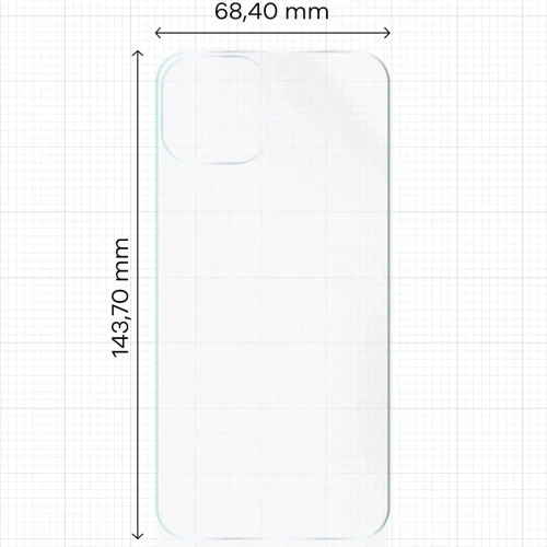 Folia hydrożelowa na tył Bizon Glass Hydrogel do Apple iPhone 14