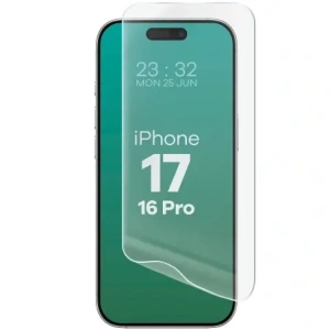 Folia hydrożelowa na ekran Bizon Glass Hydrogel Front do Apple iPhone 16 Pro / 17