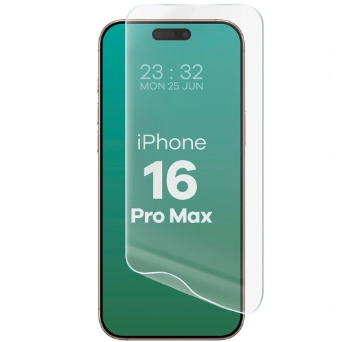 Folia hydrożelowa na ekran Bizon Glass Hydrogel Front do Apple iPhone 16 Pro Max