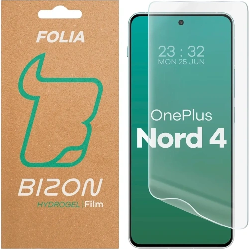Folia hydrożelowa na ekran Bizon Glass Hydrogel Front do OnePlus Nord 4