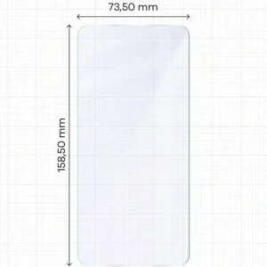 Elastyczne szkło hybrydowe Bizon Glass Mule do Samsung Galaxy S25 FE