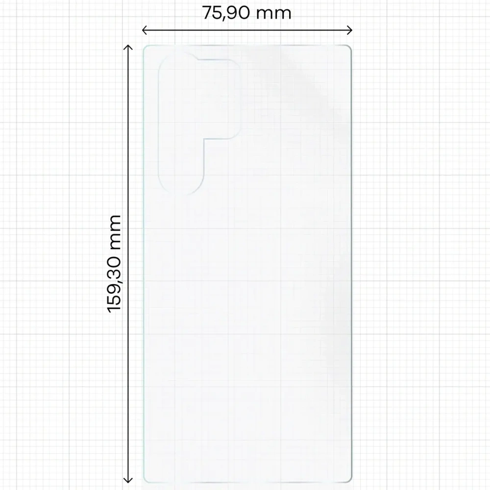 Folia hydrożelowa na tył Bizon Glass Hydrogel do Samsung Galaxy S23 Ultra