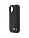 Etui BMW M Carbon Line & Logo MagSafe do Apple iPhone 17 czerwony