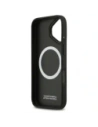 Etui BMW M Carbon Line & Logo MagSafe do Apple iPhone 17 czerwony