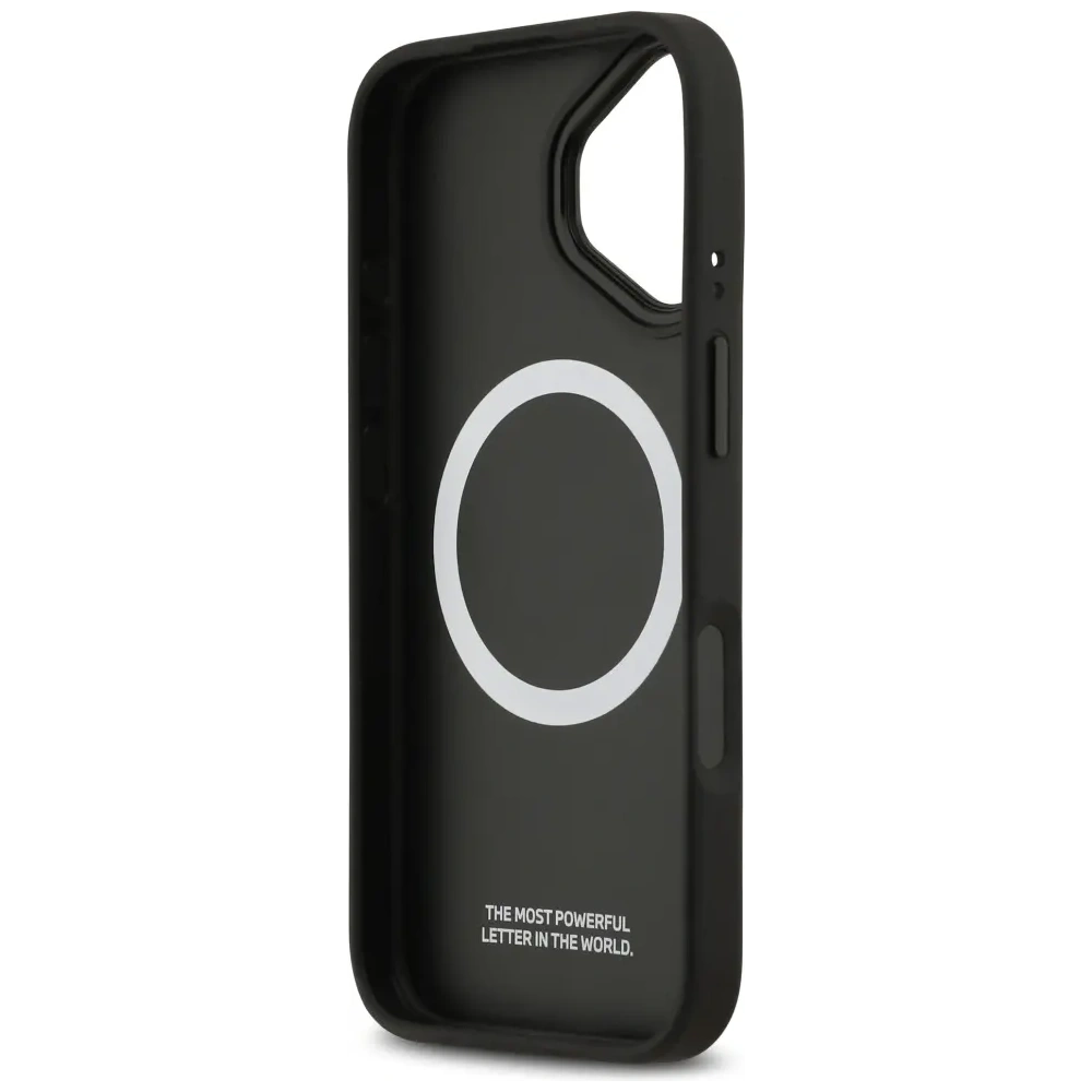 Etui BMW M Carbon Line & Logo MagSafe do Apple iPhone 17 czerwony