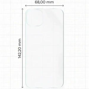 Folia hydrożelowa na tył Bizon Glass Hydrogel do Apple iPhone 13